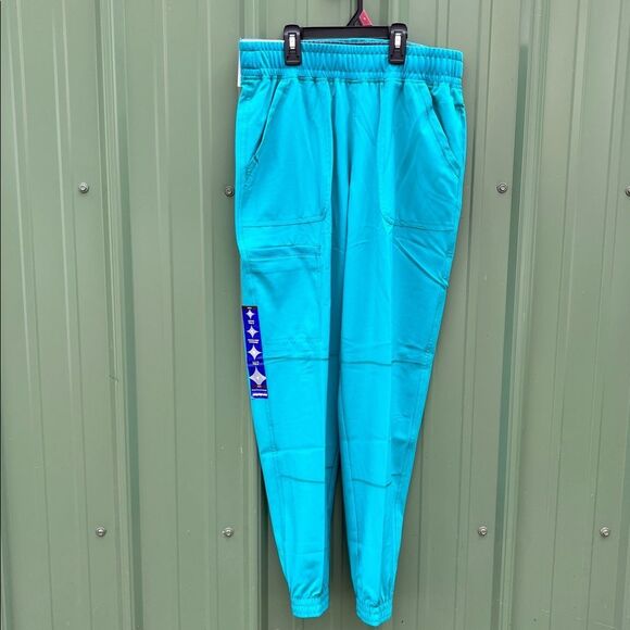 Women’s Notch Neck Scrub Top & Jogger Pants Set Size S - Picture 4 of 7